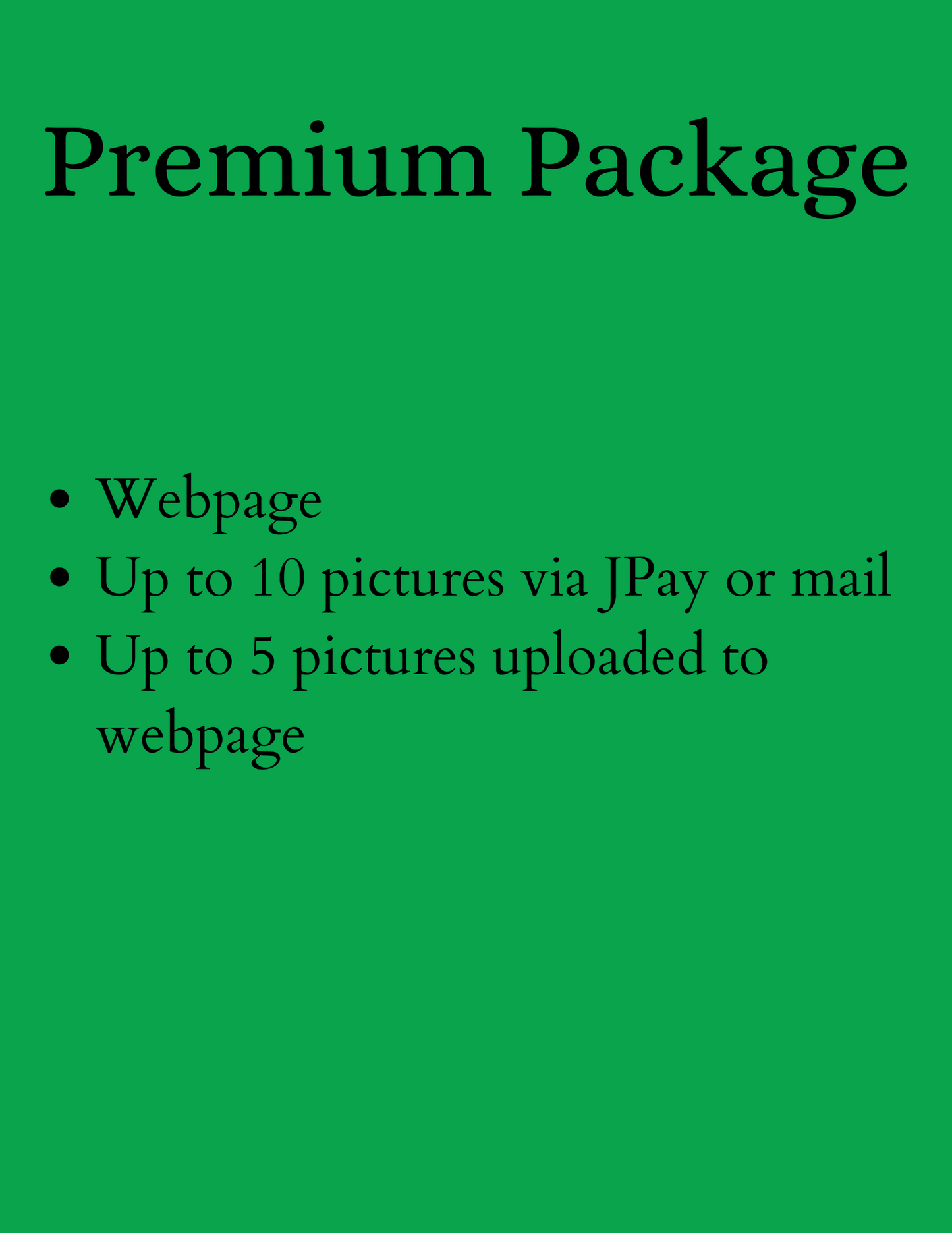 Premium Package (State)