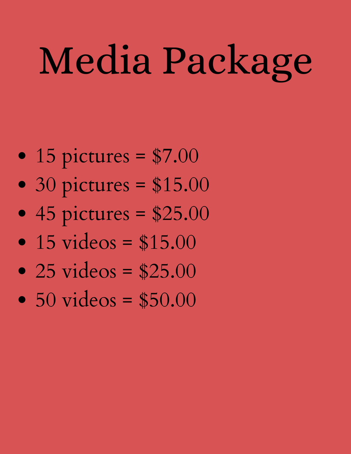 Media Package (State)