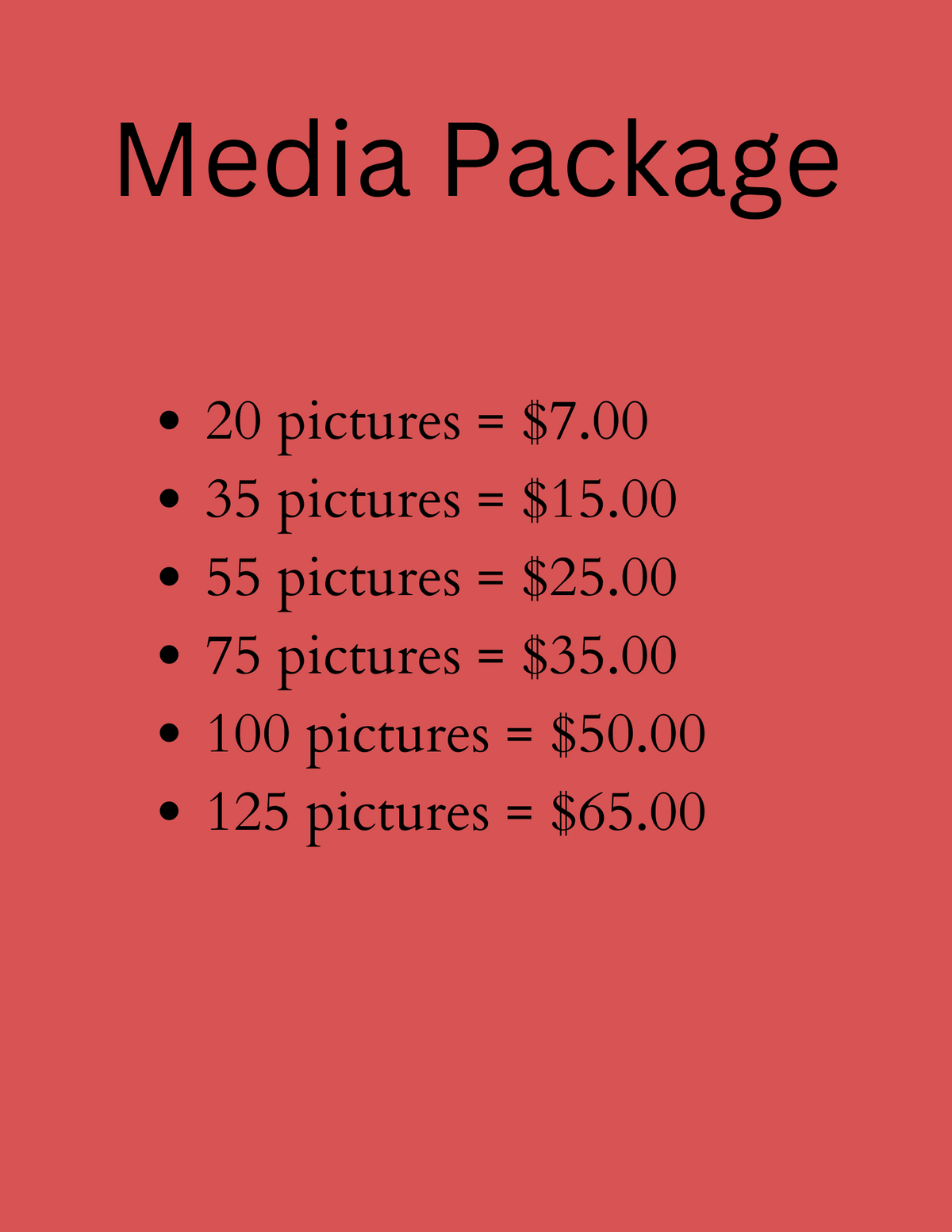 Media Package (Federal)